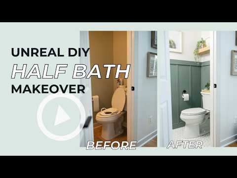 DIY Half Bath Makeover: What I Did Right (and Totally Messed Up)