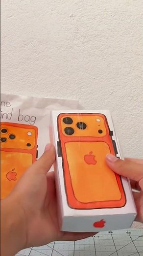 Unboxing My DIY iPhone Blind Bag! 📱#Shorts