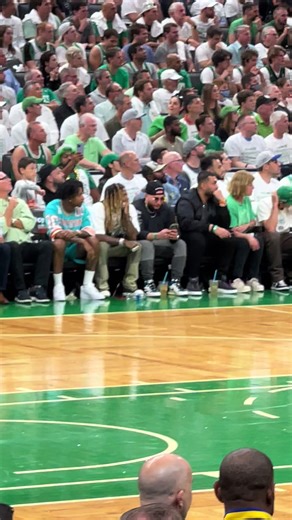 When 21 Savage & Lil Durk came to the 2022 NBA Finals 🔥☘️ #lildurk #21savage #bostonceltics #nbafinals #nba