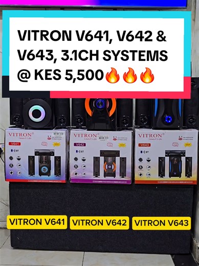 VITRON V641, V642 & V643 Multimedia Speaker Systems Review