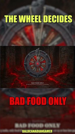The Wheel Gave Me Bad Food Only