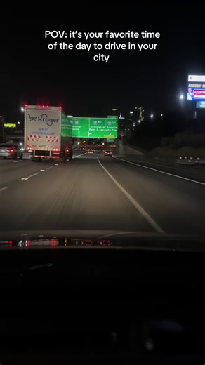 Night Drive in Atlanta: City Lights and Vibes