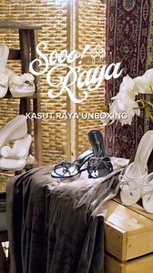 Unboxing your next kasut raya, ASMR style 🌙🌿 #Vincci #VincciMY #Raya2025 #HariRaya #Kasut #floral #heels #coquette #cottagecore | Vincci