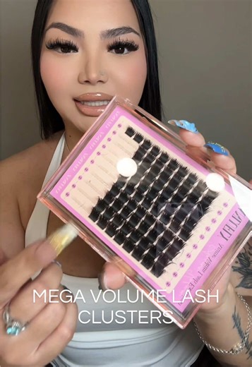 Perfect Clusters for a Fluffy Mega Volume Lash Set