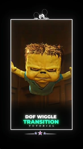 DOF Wiggle Transition 🔥 Cinematic Effect Tutorial | #shortsviral