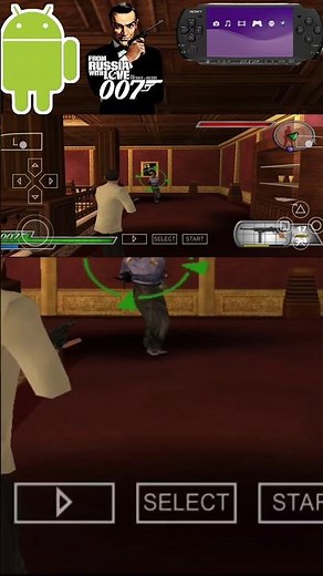 007 From Russia With Love (Psp) on Android Gameplay (Z Flip 4) Phone/Tablet