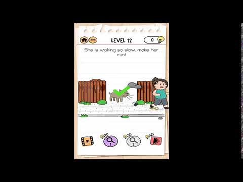 Brain Test 2 Tricky Stories FITNESS WITH CINDY Level 12 Walkthrough