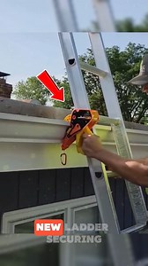 Smart Way to Prevent Ladders From Falling This smart ladder safety solution prevents slips and falls, ensuring stability during work at heights. Ideal for home improvement, construction, and maintenance, it reduces accident risks while saving time and costs. A must-have for safe, efficient work. #HomeSafety #ConstructionTools #WorkSmart credits : lockjawladdergrip707/YT, @thepulsifersquad9182.YT, flashfire1587/YT | Bee Force News