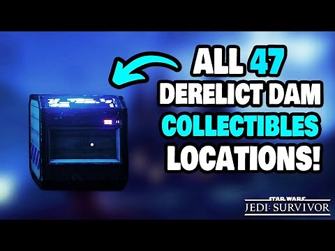 ALL 47 Derelict Dam Collectibles Locations in Star Wars Jedi Survivor (STEP-BY-STEP)