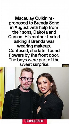 Are You Wearing Makeup #shorts #MacaulayCulkin #BrendaSong #relationship #marriage #dating #couple