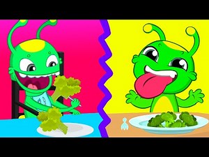 Groovy The Martian | Are you Hungry? Learn to eat vegetables | Old Groovy vs New Groovy episodes!