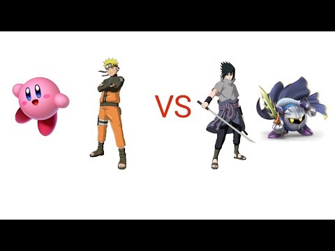 mugen naruto/Kirby vs Sasuke/meta knight