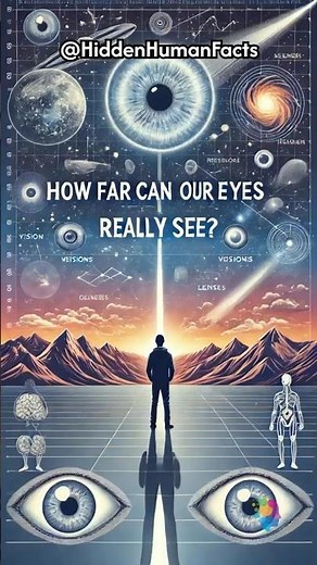 How Far Can Our Eyes Really See? The Surprising Range of Human Vision!