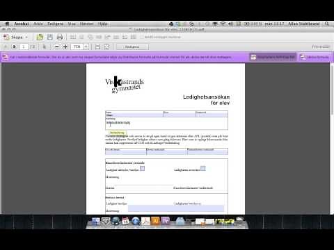 Pdf ifyllningsbar 1:steget