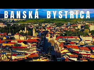 Banská Bystrica , Slovakia 🇸🇰 4K UHD | Drone Footage