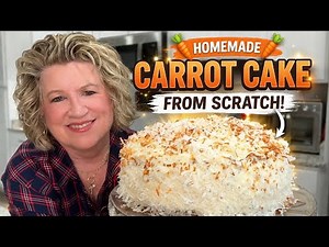 Old Fashioned Carrot Cake From Scratch 🥕