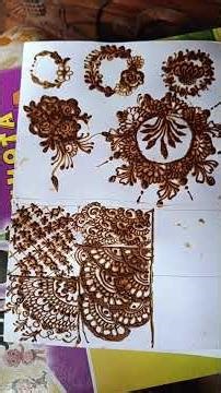 Mehandi practice day one class