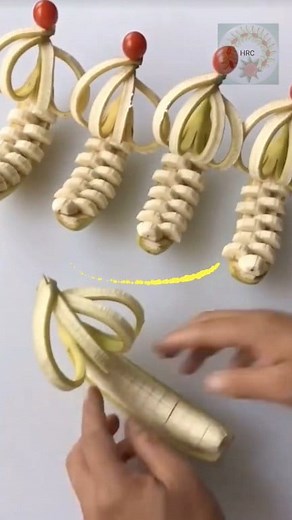 Diy Beautiful cutting banana decoration idea | Hans Rabaya Caasi