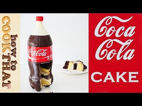 COCA-COLA CAKE How To Cook That Ann Reardon 3D Coke bottle Cake