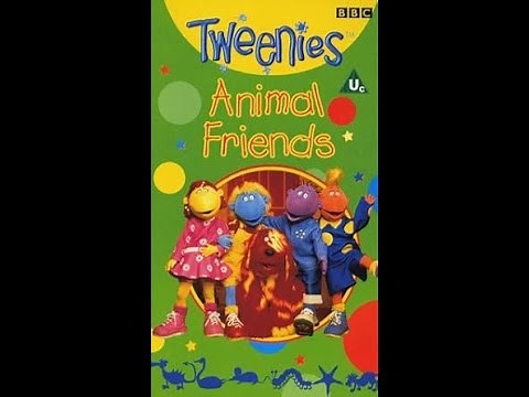 Original VHS Opening and Closing to Tweenies Animal Friends UK VHS Tape