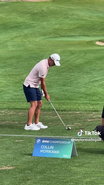 Those one handed swings are too pure. 😮‍💨 #TaylorMade #golf #golftiktok #golftok #fyp