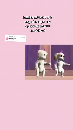 Replying to @floptokbitch two dogs dancing to ice spice in ha mood x check it out #fyp #cropped #crop #croppedmeme #croppedvideos