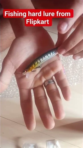 fishing lure unboxing flipkart? how to unboxing hard lure.