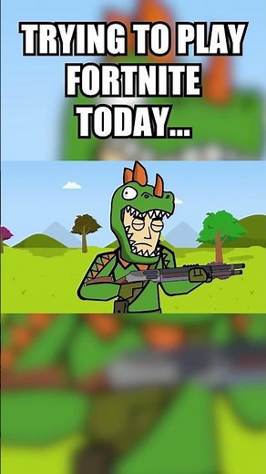 Trying to play Fortnite today... #fortnite #shorts