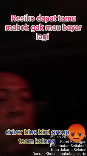 viral banget sopir blue bird dapat tamu mabok dari brother hood cafe Senopati Jakarta Selatan,gak mau bayar pula malah bicara ngawur gak jelas.. resikonya seorang driver ngalong blue bird group seperti ini harus sabar....kadang tamu ODGJ ,tamu misterius bayar pakai daun dll ....!!!#taksibluebird #fyppppppppppppppppppppppp #fypage #viraltiktok #viralvideos