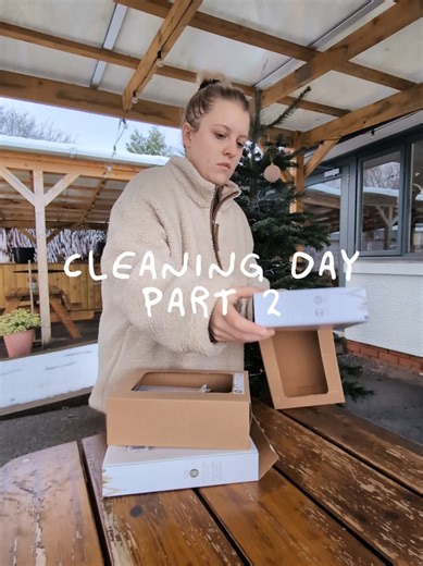 Undecorating the Christmas Tree: Cleaning Day Part 2