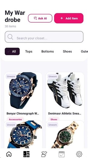 AI outfit planner & virtual closet. Batch scan clothes, plan looks, get styled