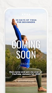 Free 30 days of yoga for beginners #yogaonlineclasses #YogaForBeginners #yogaathome #yogaonline #yogapracticedaily #yogacommunity | Charlie Follows Yoga