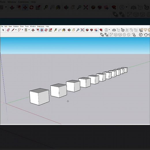 Multiple Copies | Sketchup Everything