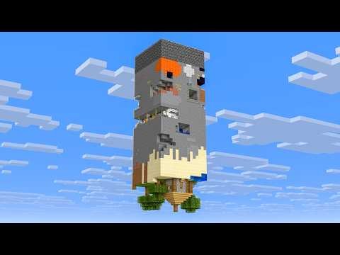 We Survived on One Chunk... Upside Down
