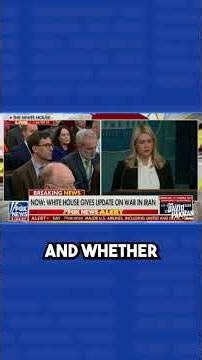 Leavitt refuses to rule out US troops in Iran