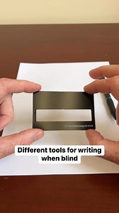 Different tools for writing when blind or visually impaired #tools #blind #writing #awareness | Blind on the Move