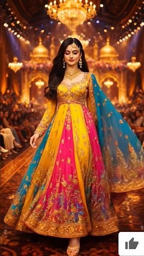 Indian Culture Meets Fashion ✨💃 Traditional Ramp Walk | Kajra Mohabbat Wala 🎵 #shorts #india