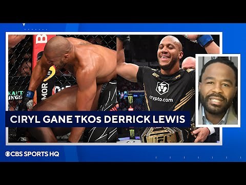 UFC 265 Recap: Ciryl Gane TKOs Derrick Lewis, Jose Aldo Gets Win, & MORE | CBS Sports HQ