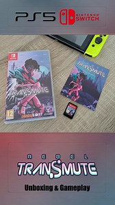 Rebel Transmute - Physical Edition · Switch / PS5 · Unboxing & gameplay of this great Metroidvania. It includes an instruction booklet, just like in the old days! This game has been created by Evan Tor and published by @jandusoftgames . Also, the physical edition comes from @tesuragames . Thanks for the copy! | NoSoloBits