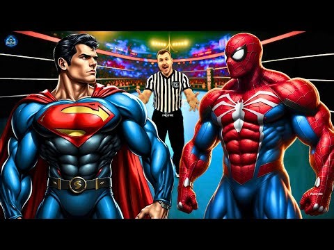 Spider-Man Vs Superman - Epic Battle | Marvel Vs DC Superhero Fight | WWE 2K25