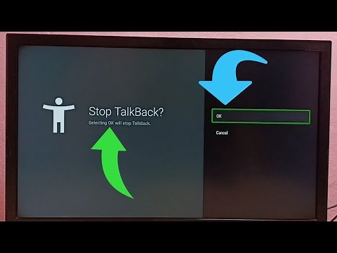How to Turn OFF Talkback mode on HISENSE Android TV | How to Turn ON / OFF TalkBack