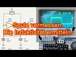 Induktivität einer Spule messen mit Hilfe der Resonanzfrequenz von L und C