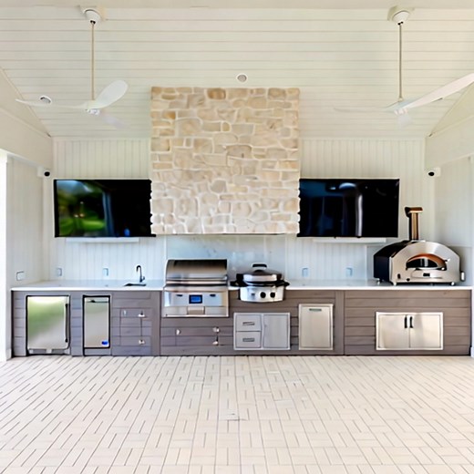 The best moments happen outside. Let’s build a custom outdoor kitchen that brings family and friends together all year long! Designed for Florida living and built to last. | Complete Outdoor Living | Facebook