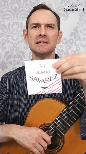 Guitar Strings Choice #shorts #classicalguitarshed #classicalguitar #guitartips #guitarskills