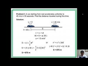 Dynamics 1( Linear Motion and Projectile )