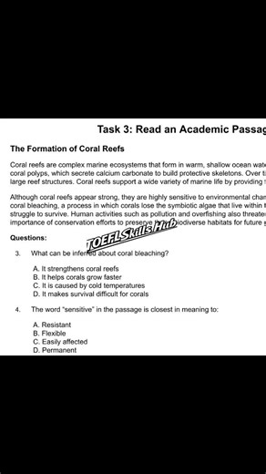 TOEFL 2026 - Complete Reading Mock Test #mocktest #education #toefl2026 #toefl #toeflreading