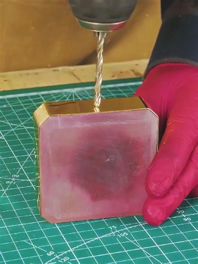 DIY Resin Rose Art with Heat & Sanding