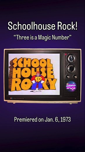 La magia del número tres en Schoolhouse Rock!