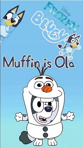 Guessing Frozen Characters in Bluey!