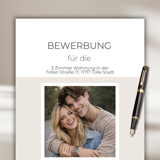 Apartment Application for Couples: Canva Template, Modern Tenant Self-disclosure Form, Cover Letter, Rental Application for an Apartment or Property, Application Portfolio for Renting. - Etsy